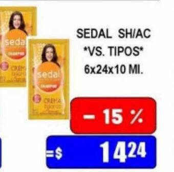Dulcenter Sedal sh ac vs tipos oferta