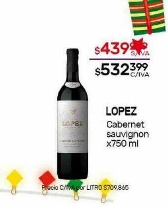 Nini Mayorista Lopez cabernet sauvignon oferta