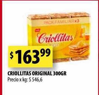 Punto Mayorista Criollitas original oferta