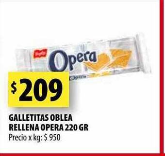Punto Mayorista Galletitas oblea rellena opera oferta