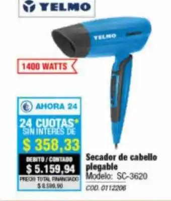 Rio Shop Deco Secador de cabello plegable yelmo oferta