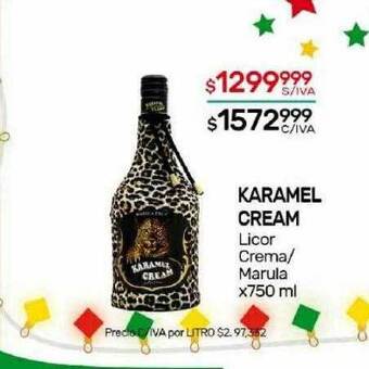 Nini Mayorista Karamel cream licor crema marula oferta