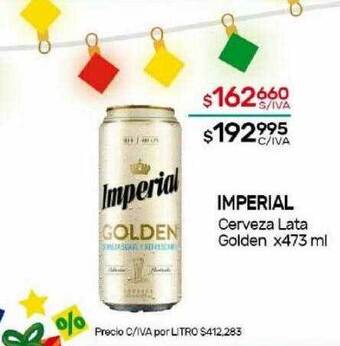 Nini Mayorista Imperial cerveza lata golden oferta