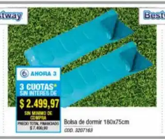 Rio Shop Deco Bolsa de dormir 180x75cm bestway oferta