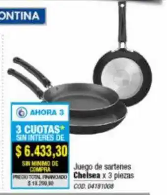 Rio Shop Deco Juego de sartenes chelsea tramontina oferta