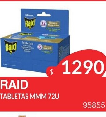 Masivos Raid Tabletas MMM 72u oferta