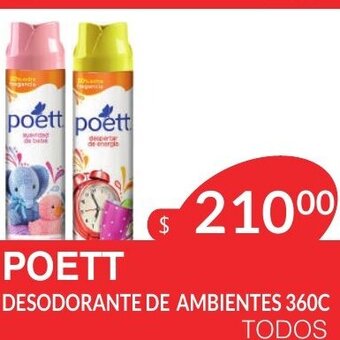 Masivos Poett Desodorante de Ambientes 360c oferta