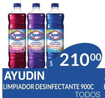 Masivos Ayudin Limpiador Desinfectante 900c oferta