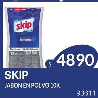 Masivos Skip Jabon en Polvo 10K oferta