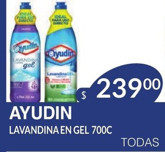 Masivos Ayudin Lavandina En Gel 700c oferta
