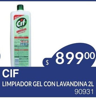 Masivos CIF Limpiador Gel Con Lavandina 2L oferta