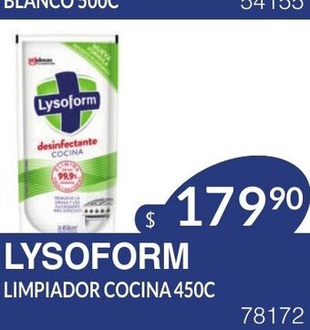 Masivos Lysoform Limpiador Cocina 450c oferta