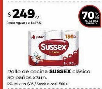 Disco Papel de cocina sussex oferta