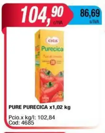 Maxiconsumo Purecica Pure x1,02 kg oferta