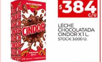 Supermercados DIA Leche Chocolatada Cindor x 1L oferta