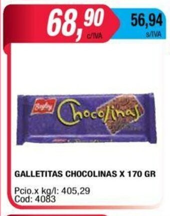 Maxiconsumo Chocolinas Galletitas x 170 GR oferta