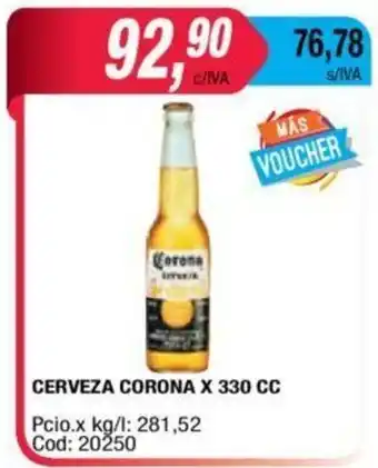 Maxiconsumo Corona Cerveza X 330 CC oferta