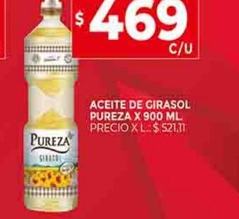 Supermercados DIA Aceite De Girasol Pureza x 900ml oferta