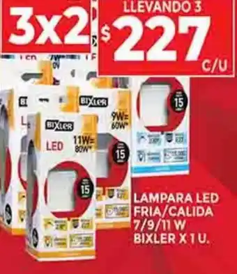 Supermercados DIA Lampara Led Fria / Calida 7/9/11W oferta