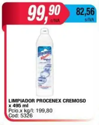 Maxiconsumo Procenex Limpiador Cremoso x 495 ml oferta