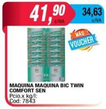 Maxiconsumo Maquina Maquina BIC Twin Comfort Sen oferta