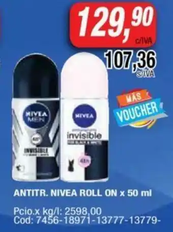 Maxiconsumo Nivea Antitr. Roll On x 50 ml oferta
