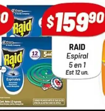 Almacor Raid Espiral 5 en 1 oferta