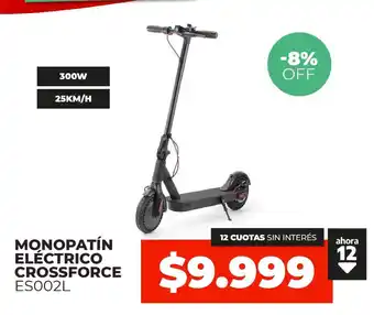 Monopatín Eléctrico Crossforce