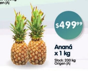 Supermercados Buenos Días Ananá x 1kg oferta