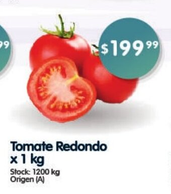 Supermercados Buenos Días Tomate Redondo x 1kg oferta