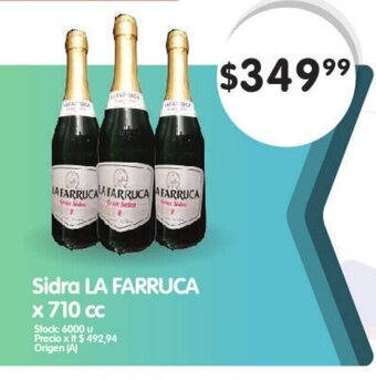 Supermercados Buenos Días Sidra la Farruca x 710cc oferta