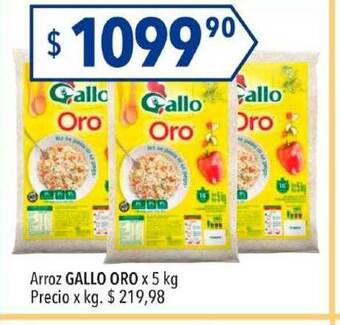 Hergo Arroz gallo oro oferta