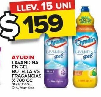 Carrefour Maxi Lavandina ayudin x 700cc oferta