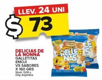 Carrefour Maxi Galletas delicia de la nonna x 160g oferta