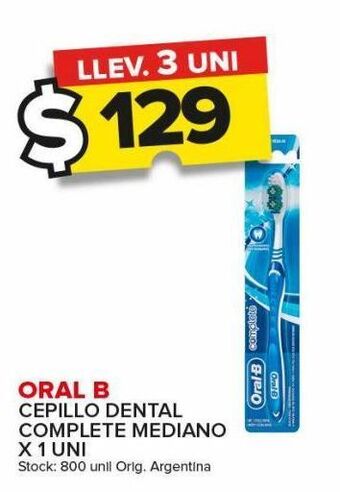 Carrefour Maxi Cepillo dental oral-b x 1un oferta