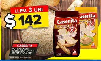 Carrefour Maxi Pan rallado caserita x 500g oferta