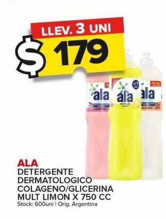 Carrefour Maxi Detergente ala x 750cc oferta