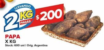 Carrefour Maxi Papas 2kg oferta