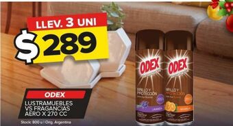 Carrefour Maxi Lustramuebles odex x 270cc oferta