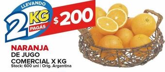 Carrefour Maxi Naranjas para jugo x 2kg oferta