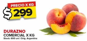 Carrefour Maxi Durazno comercial x kg oferta