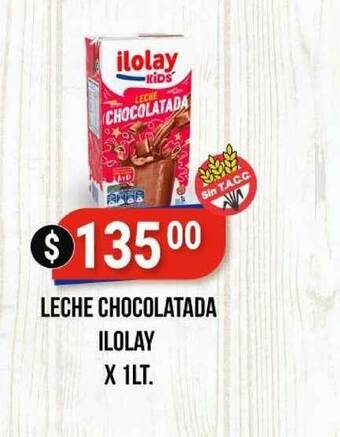 Supermercados Mayor Chocolatada Leche Ilolay x1Lt oferta