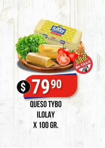 Supermercados Mayor Queso Tybo Ilolay x100gr oferta