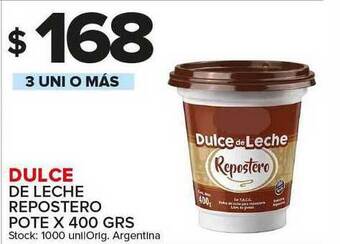 Carrefour Maxi Dulce De Leche Repostero x 400grs oferta