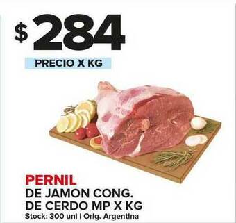 Carrefour Maxi Pernil De Jamon Cong. De Cerdo Mp oferta