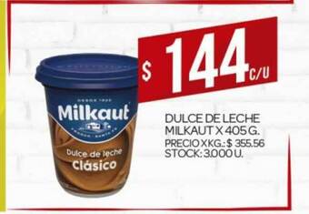 Supermercados DIA Dulce De Leche Milkaut X 405g. oferta