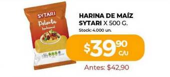 Super MAMI Harina De Maíz Sytari x 500g oferta