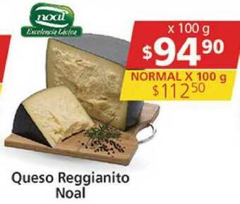 Supermercados Aiello Queso Reggianito Noal 100g oferta
