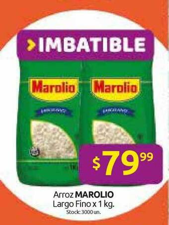 Cordiez Arroz Marolio Largo Fino x 1kg oferta
