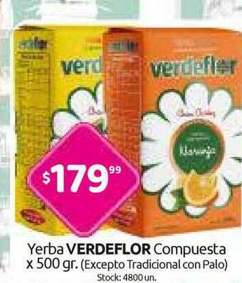 Cordiez Yerba Verdeflor Compuesta x 500gr oferta